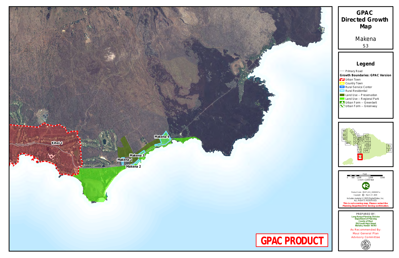 GPAC Directed Growth Map Makena