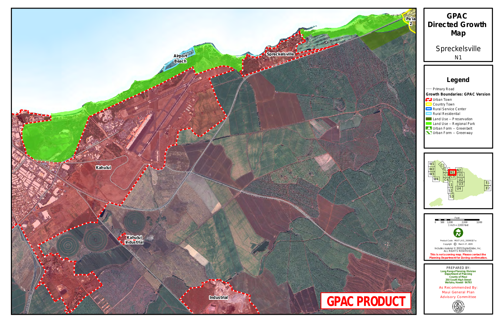 GPAC Directed Growth Map Spreckelsville