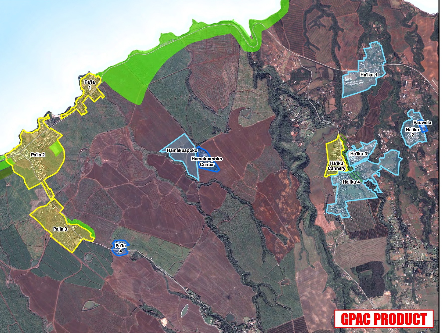 Paia-Haiku GPAC Map