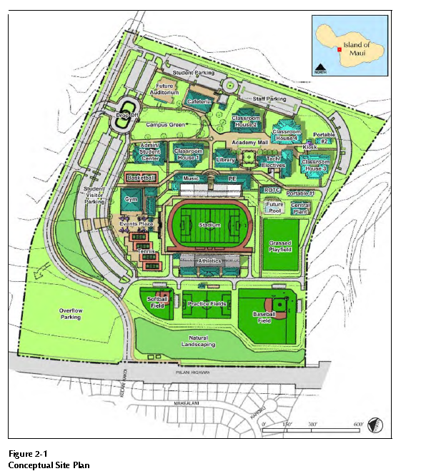 Kihei High School Plot Plan