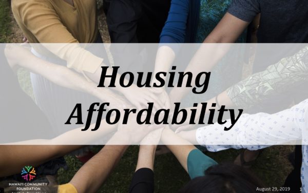 Recap of Housing Affordability Luncheon